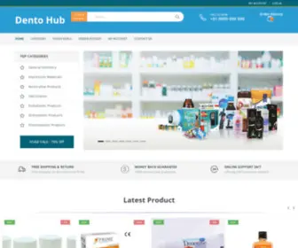 Dentohub.com(Buy Dental Products) Screenshot