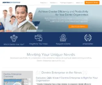 Dentrixenterprise.com(Dental Practice Management Software) Screenshot