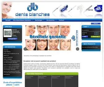 Dents-Blanches.eu(Dents Blanches) Screenshot