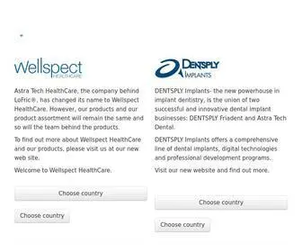 Dentsplyih.com(Wellspect or DENTSPLY) Screenshot