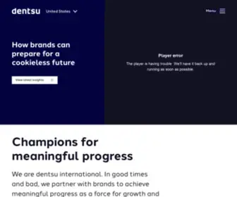 Dentsuaegisnetwork.dk(Dentsu denmark) Screenshot