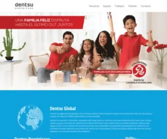 Dentsu.com.do(Dominicana) Screenshot