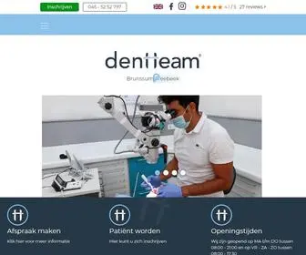 Dentteam.nl(Uw glimlach) Screenshot