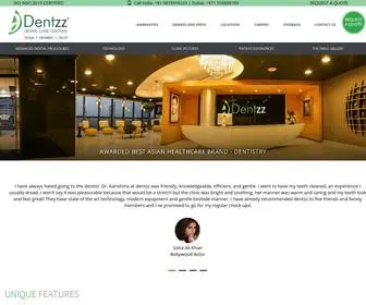 Dentzzdental.com(Dentzz Dental) Screenshot