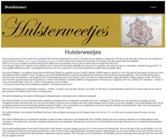 Denulstenaer.nl(Hulst ziekenhuizen oorlogen) Screenshot