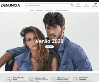 Denunciajeans.com.br(Moda Denuncia) Screenshot