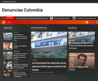 Denunciascolombia.com(Denuncias Colombia) Screenshot