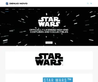 Denuonovo.com(High-End Star Wars Collectibles & Replicas) Screenshot