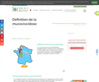 Denutrition-Enfant-Mucoviscidose.com(Dénutrition) Screenshot