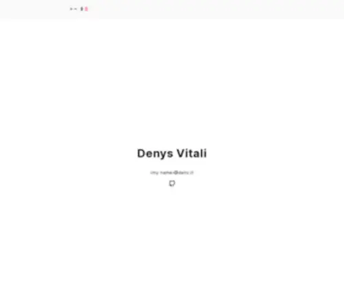 Denv.it(Denys Vitali) Screenshot