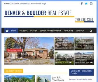 Denverandboulderrealestate.com(Denver & Boulder Real Estate) Screenshot