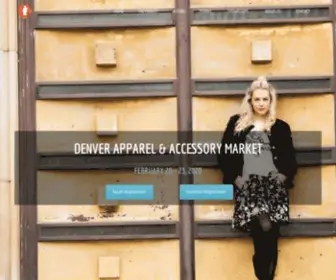 Denverapparelmarket.com(Denver's Premier Wholesale Apparel Market) Screenshot