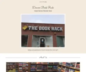 Denverbookrack.com(Denver Book Rack) Screenshot