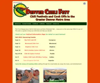 Denverchilifest.com(Denver Chili Fest blog) Screenshot