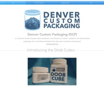 Denvercustompackaging.com(Denver Custom Packaging) Screenshot