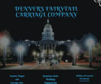 Denverfairytailcarriages.com(Home) Screenshot