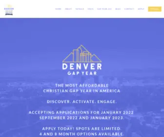 Denvergapyear.com(Denver Gap Year) Screenshot