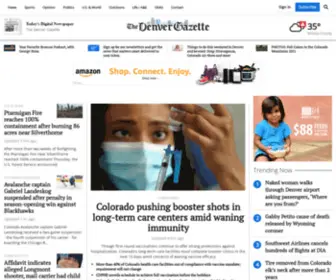 Denvergazette.com(The Gazette) Screenshot
