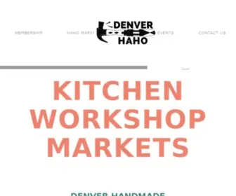 Denverhaho.org(Denver HAHO) Screenshot