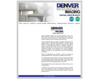 Denverintegrated.com(Denver Intergrated Imaging North & South) Screenshot