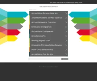 Denverlimoride.com(Denver Limo Service) Screenshot