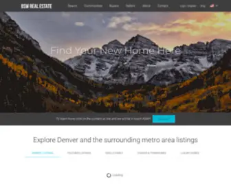 Denvermetro-Homesearch.com(Denver Metro Area CO Real Estate) Screenshot