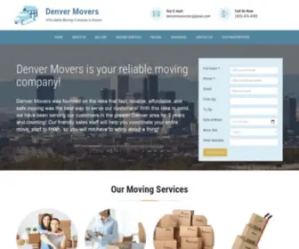 Denvermovers.company(Denver Movers) Screenshot