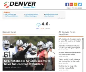 Denvernews.net(Denver News around the clock) Screenshot