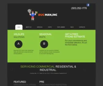 Denverpestcontrol.com(Pest Control Services & Exterminator Services in Thornton) Screenshot