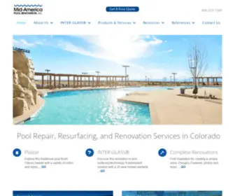 Denverpoolrenovation.com(Pool Renovation) Screenshot