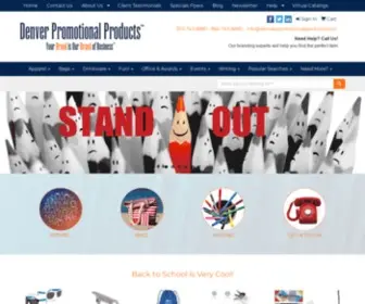 Denverpromotionalproducts.com(Denver Promotional Products) Screenshot