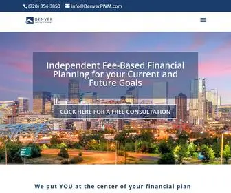 Denverpwm.com(Denver Private Wealth Management) Screenshot