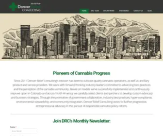 Denverrelief.com(Marijuana Dispensary) Screenshot