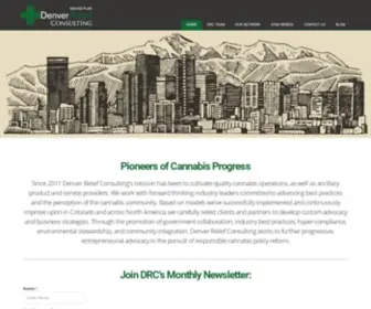 Denverreliefconsulting.com(Cannabis Industry Consulting) Screenshot