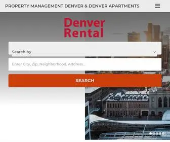 Denverrental.com(Property Management Denver) Screenshot