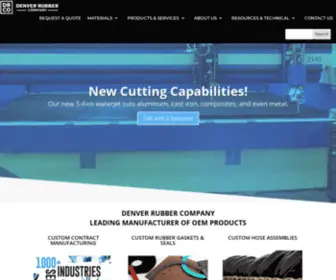 Denverrubber.com(Denver Rubber Company) Screenshot