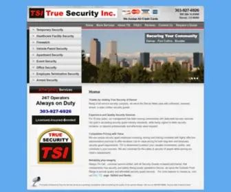 Denversecurityguardservices.com(We offer security services) Screenshot