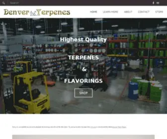 Denverterpenes.com(Buy Terpenes Online & Get America's Tastiest Terpenes For Sale) Screenshot
