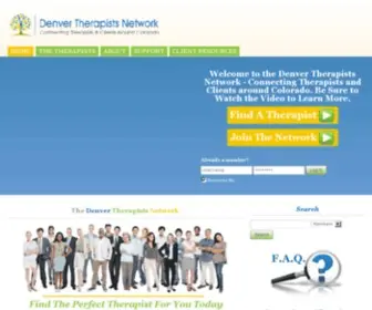 Denvertherapistsnetwork.com(Denver Therapists Network) Screenshot