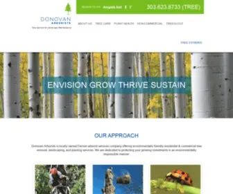 Denvertrees.com(Denver Arborist) Screenshot