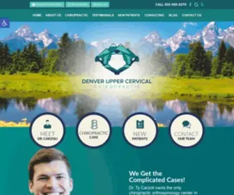 Denveruppercervical.com(Denver Upper Cervical Chiropractic) Screenshot