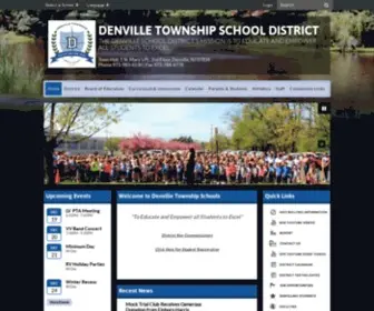 Denville.org(Denville Township Schools) Screenshot