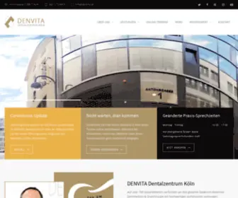 Denvita.de(Zahnarzt Köln) Screenshot