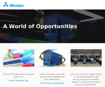 Denyogroup.com(Denyo united machinery) Screenshot