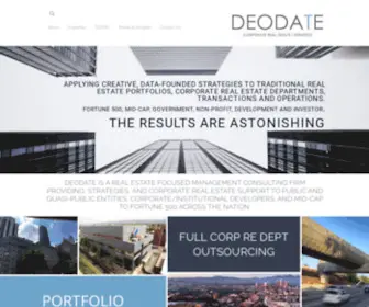 Deodatecorp.com(Consulting) Screenshot