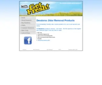 Deodoroc.com(Odor) Screenshot