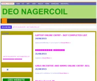 Deonagercoil.in(DEO NAGERCOIL) Screenshot