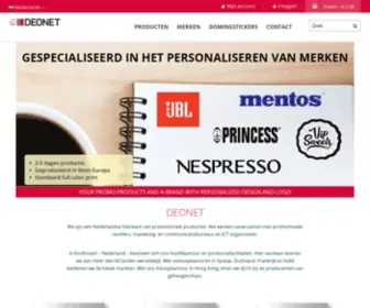 Deonet.nl(Promotionele producten) Screenshot
