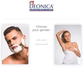 Deonicashave.com(DEONICA SHAVING LINE) Screenshot