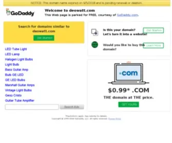 Deowatt.com(Deowatt) Screenshot